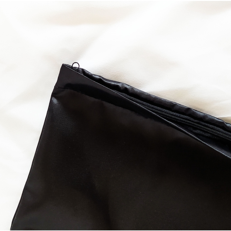 Pościel satynowa  SZEHEREZADA - CZARNY 160x200 + 2x70/80